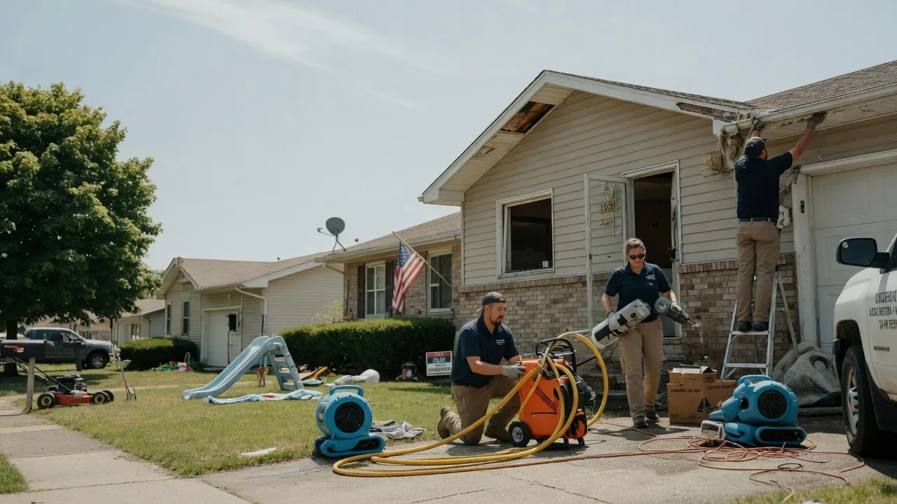Water Damage Restoration in Gridley, IL near me
